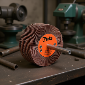 Ttake Abrasive Flap <b>Wheel</b> 30x3 Mm 6 Mm Shaft Corundum <b>Grinding</b> <b>Wheel</b> - Product Image 3