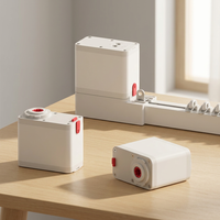 Motor Eléctrico Moderno para Cortinas, Mini, de Aleación, con Control por Voz Tuya WiFi/Zigbee/Bluetooth, Batería Recargable, para Baño, Cocina, Sala de Estar