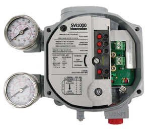 Vannes de régulation de filtre avec régulateur numérique Masoneilan SVI1000 et régulateur de filtre à air 78-40 – Fournisseur - Product Image 1