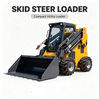 Chargeuse compacte hydraulique pour travaux de construction, agricoles et aménagement paysager – Direct usine