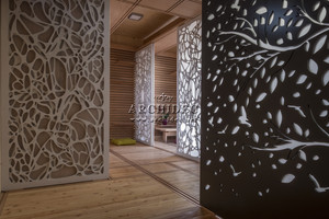 <span class=keywords><strong>Jali</strong></span>-panel divisor 3d tallado para el hogar, oficina, habitación, pantalla decorativa - Product Image 3