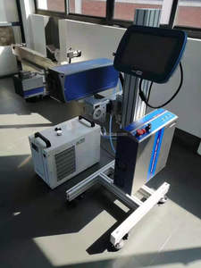เครื่องเข้ารหัสและทำเครื่องหมายด้วยเลเซอร์สำหรับขวด PET ระบบทำความเย็น CO2สายการผลิตเครื่องพิมพ์รหัสวันที่ขวดน้ำโลโก้ - Product Image 6