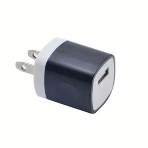 Mobile Phone 5V 1A 5W Single Port Cube Travel <b>USB</b> Charger Adapter US <b>Plug</b> <b>USB</b> <b>Wall</b> Charger Block for Phones - Product Image 3
