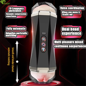 Dispositivo Portatile in TPE Morbido per Masturbazione Maschile con Interazione Vocale e Vibratore Automatico - Product Image 6