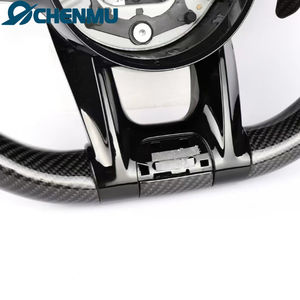 Accessoires de <span class=keywords><strong>volant</strong></span> en fibre de carbone pour Mercedes Benz classe E S C G W205 W204 W212 W211 W213 W218 E300 mise à niveau - Product Image 6