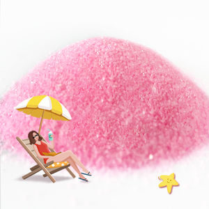 Arena colorida para entretenimiento infantil y decoración de paisajismo de playa famosa en Internet - Product Image 2