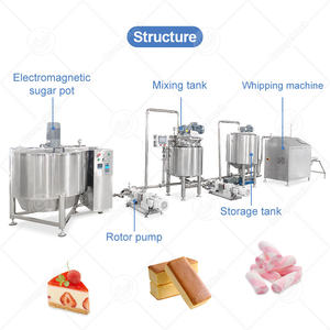 Machine à mélanger à aération continue pour gâteau de guimauve industriel ORME, machine à faire des crèmes fouettées - Product Image 2