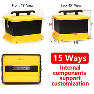 IP67 Waterproof Portable Socket Portable Electrical <strong>Box</strong> Dustproof Power Distribution <strong>Unit</strong> for Construction Sites - Product Image 1