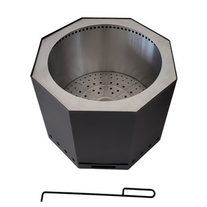 Fournitures de jardin, foyers sans fumée réglables en hauteur pour l'intérieur et l'extérieur, petits grils BBQ - Product Image 5