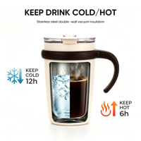 Mug à café isotherme 250 ml avec poignée, en acier inoxydable, tasse sous vide, maintien au froid 12h et au chaud 6h, anti-fuite, personnalisable, vente en gros (ODM/OEM)