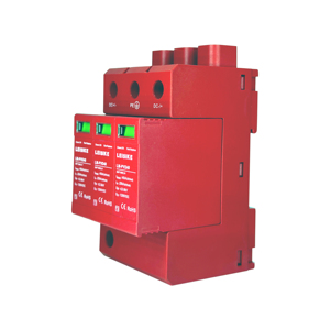 Leisike chất lượng tốt nhất 1200V Màu Đỏ quang điện loạt DC sét arrester tốt nhất trong Lớp Thiết bị bảo vệ tăng - Product Image 1