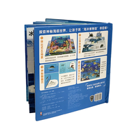 Yimi papier enfants 3d fait à la main livre de conseil pop up livres avec impression sur service de demande