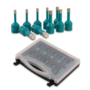 Foret M14, foret diamanté à brasage sous vide pour <span class=keywords><strong>carrelage</strong></span> en porcelaine, <span class=keywords><strong>scie</strong></span> <span class=keywords><strong>cloche</strong></span>, coupe-trou, forets diamantés, outils pour <span class=keywords><strong>carrelage</strong></span> - Product Image 6