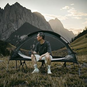 Tienda de Campaña Individual para Tres Estaciones, para Senderismo y Campamento al Aire Libre, Tejido Oxford Impermeable de 2000-3000 mm, con Mosquitera Interior, 1.6 kg - Product Image 2