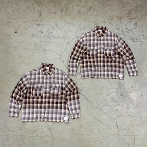 Camisas Personalizadas con Botones, Holgadas, Informales, a Cuadros, de Franela, 100% Algodón, Manga Larga, Estilo Vintage, para Hombre - Product Image 1