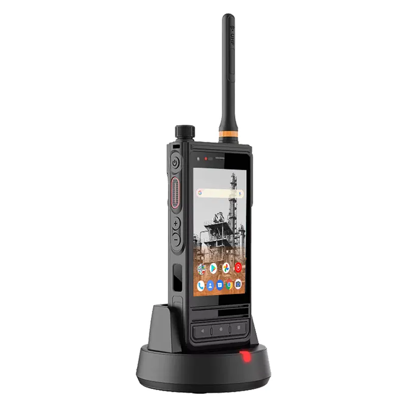 Walkie talkie ip68, telefone celular, dual sim, 2 vias, longo alcance, android 10, chamadas de vídeo, ip68 robusto, vhf uhf