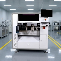 NeoDen N10P Máquina de Colocación de Componentes SMT Vertical de 8 Cabezas Totalmente Automática, Montadora Inteligente de Chips, Máquina de Ensamblaje de PCB SMD