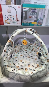 <span class=keywords><strong>Tapis</strong></span> de bébé rampant en coton de qualité supérieure avec matelas de <span class=keywords><strong>jeu</strong></span> de musique Toddler Colorbox Activity Infant Game Gym avec jouets détachables en peluche - Product Image 4