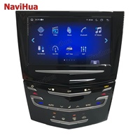 Écran Android 8 pouces de conception OEM pour Cadillac ATS ATSL CTS SRX XTS, autoradio multimédia, navigation Carplay, boîte de rangement rabattable