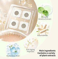 Patchs oculaires hydrocolloïdes à micro-aiguilles dissolvables pour lutter contre les rides, les cernes et les poches sous les yeux - Patchs transdermiques à l'acide hyaluronique
