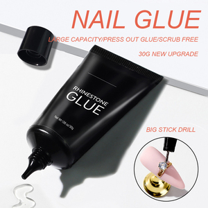 Safe Non-toxic Nail Glue UV <span class=keywords><strong>Gel</strong></span> Rhinestones 30g Solid Press on Nails - Product Image 5