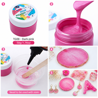 Pâte de pigment en résine époxy TIMESRUI, hautement concentrée, résistante aux UV, longue durée, pour l'art en résine époxy et UV, colorant à base d'huile
