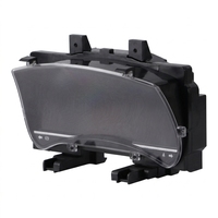 Tersedia Monitor Dashboard Mobil Digital 12 inci dengan Pengukur Suhu Oli, Upgrade Langsung untuk Nissan GTR 09-17 Hitam Yuefu