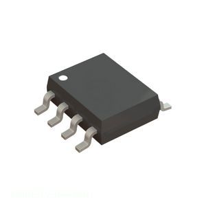 Contrôleur de surveillance à faible consommation avec fenêtre, composants électroniques en ligne, en stock, EM6151V55SO8B+ Gestion de l'alimentation (PMIC) 8 SOIC ( - Product Image 1