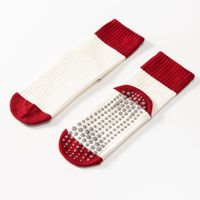 Entrega rápida Custom Pilates Grip Calcetines Grip Yoga Style Crew Ladies Dance Class Fitness Gym Pilates Calcetines
