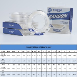 Haute résistance la meilleure mer japon ligne de pêche ligne de pêche <span class=keywords><strong>fluorocarbone</strong></span> de haute qualité - Product Image 6