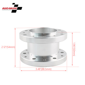 Adaptateur de volant Auso-Racing 50 mm en alliage d'aluminium, kit de dégagement rapide pour modification automobile - Product Image 3