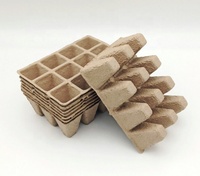 Plateau de démarrage de graines, 10 paquets, plateau de semis, Kit de culture de plantes, multiplicateur d'humidité, dôme ventilé et Base pour les graines, démarrage de la serre
