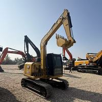 Original Fabrik 7-Tonnen-Kleinbagger, gebrauchter Cat 307E2 Kettenbagger, Premium gebrauchter Cat Minibagger zum Verkauf