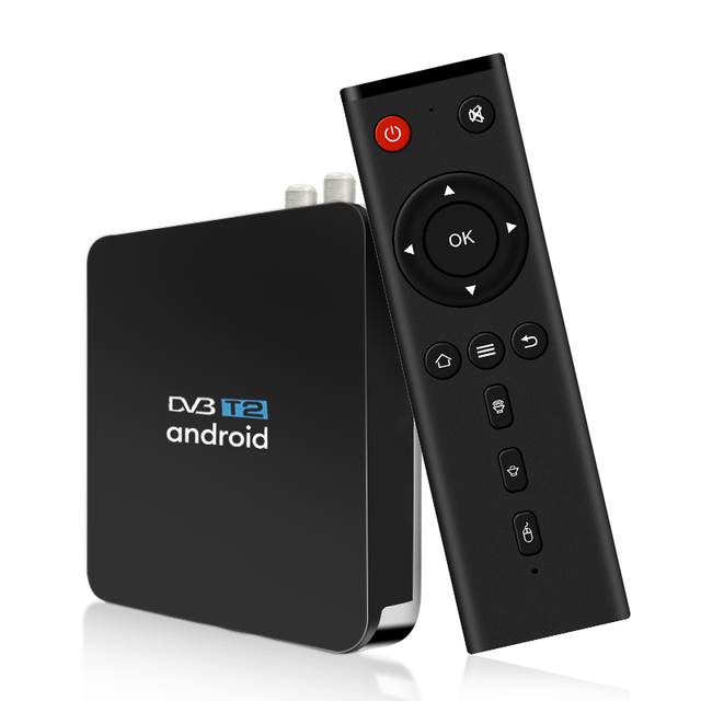 Hybrid TV Box OTT DVB T2 Combo Amlogic S905X3 Android 9.0 Smart TV Set Top Box Dual WiFi Hybrid Dvb-t2 Android Tv Box Stb