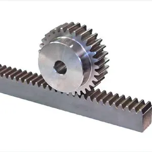 OEM High Precision Forged Steel Straight-toothed Gear Rack and Pinion