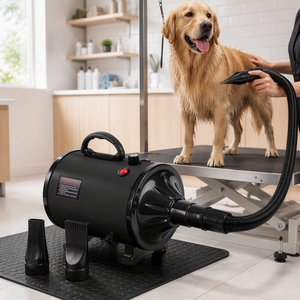 <b>Pet</b> <b>Hair</b> <b>Dryer</b> Force Air Blower Multiple Nozzles for Cats and Dogs - Product Image 4
