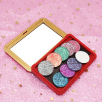 Großhandel Maßgefertigte Magnetische Leere Make-up-Palette Chamäleon-Lidschatten-Palette Verpackung für Lidschatten-Produkte