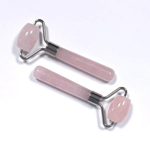 ลูกกลิ้งควอตซ์โรสขนาดเล็กสำหรับดวงตา - Product Image 1
