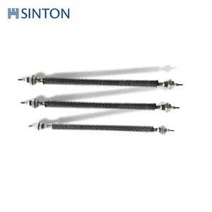220V 1500W Stainless Steel Industrial Finned U Type Heating Element Air Tubular Heater