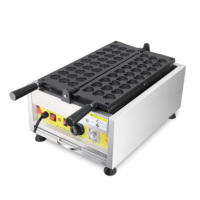 Machine à gaufres électrique commerciale 220v, machine à faire des crêpes, mini gaufrier électrique commercial en forme de cœur