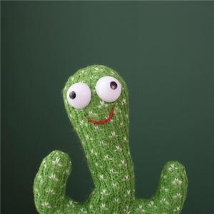Cactus de baile que puede cantar, registro de baile, aprendizaje de palabras, brillo y giro, juguete de cactus encantador, gran oferta - Product Image 3