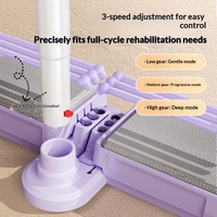 Appareil de ski détachable pour amincir les jambes, entraîneur musculaire du plancher pelvien, équipement d'exercice aérobique pliable en plastique pour la remise en forme à domicile