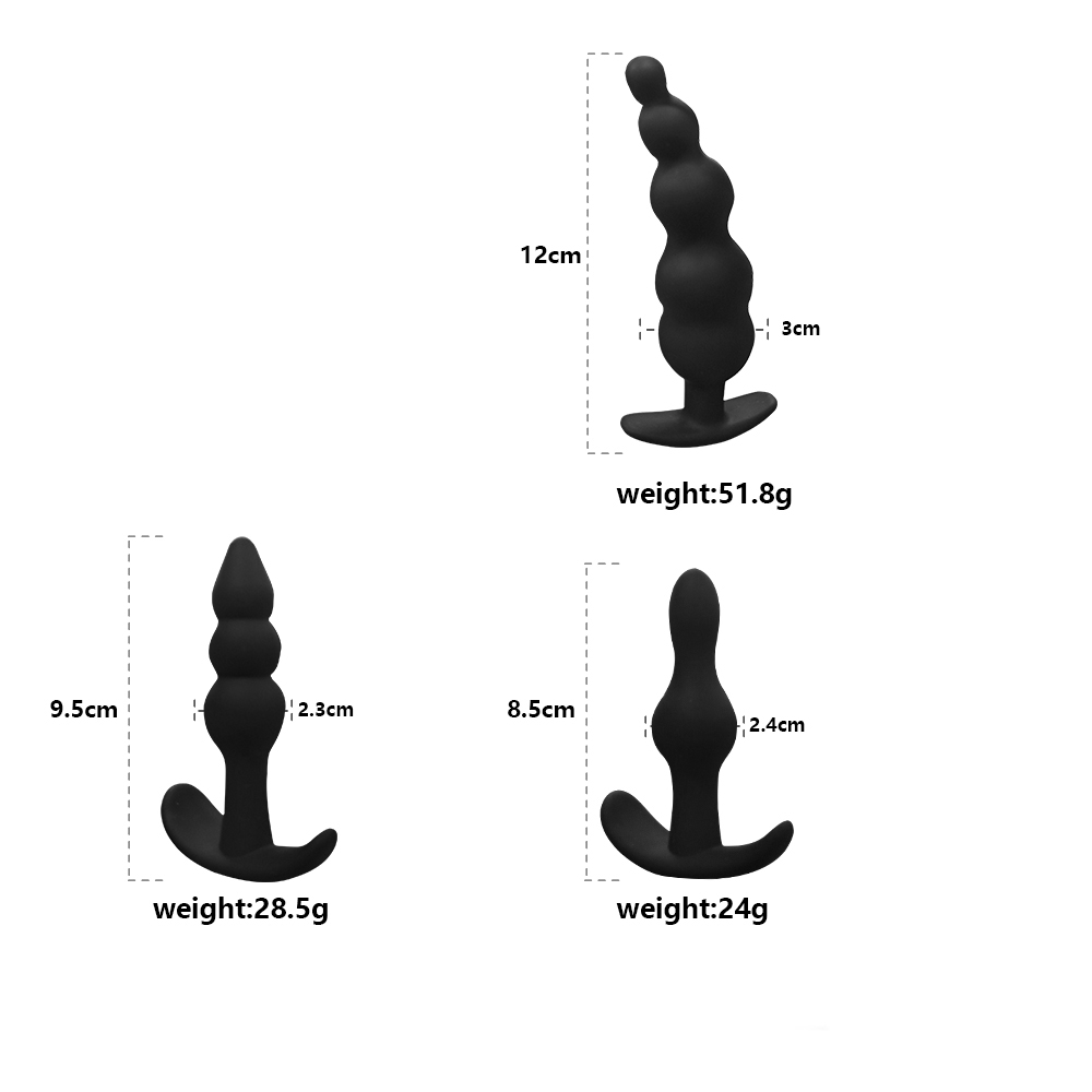 Black A (3 Pcs/set)