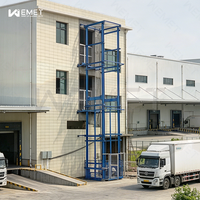 300€ Anzahlung Maßgefertigter 3m-10m Warenlift Elektrischer Aufzug Hebebühne für Personen- und Frachttransport Kleiner Material- und Lastenaufzug