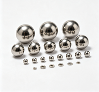 Billes de roulement en acier inoxydable polies sur mesure CNC, résistantes à l'usure, composants industriels et de machinerie