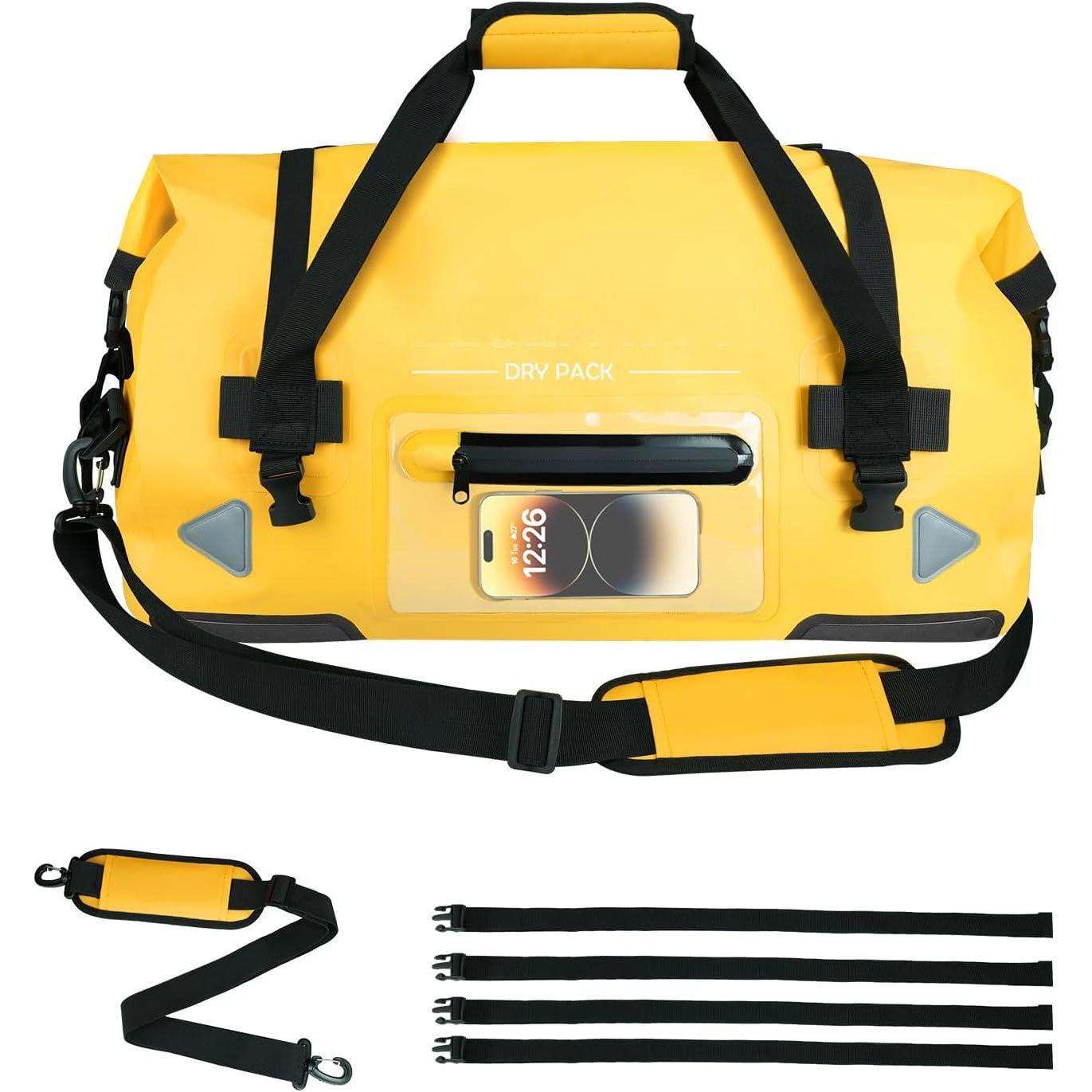 กระเป๋าเดินทางสีเหลือง