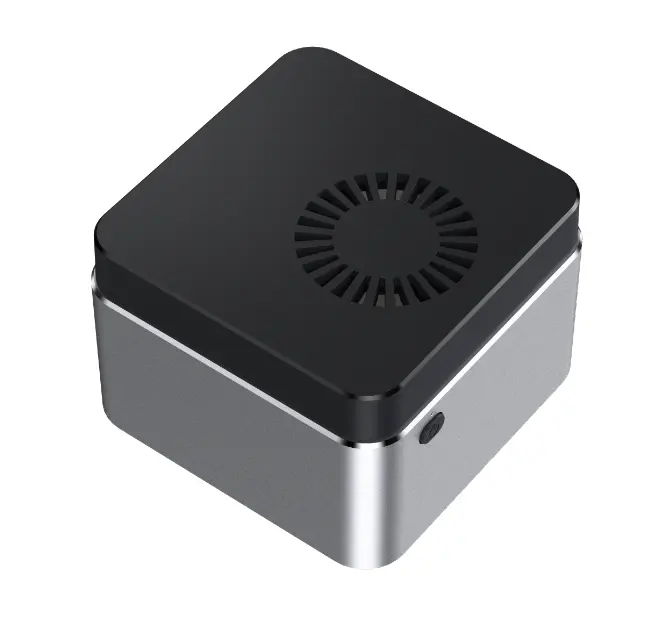 Mini PC Fanless Intel Atom X5-78350 Up to 1.92GHz Blue LED External Storage Support MicroSD Max to 128GB