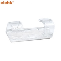 Clip de fixation de câble auto-adhésif en plastique Elehk 3m pour rangement de câbles