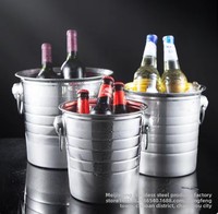 Yolecen ember es baja tahan karat, tempat penyimpanan kubus es anggur merah bir untuk penggunaan rumah Bar KTV
