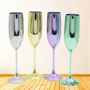 Gobelet à vin de style américain en plastique électro-plaqué de haute qualité de 6 oz pour verre, logo personnalisé pour fête, mariage, fabriqué au Vietnam - Product Image 2